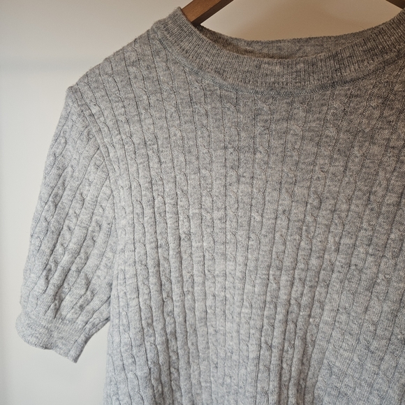 Cropped Wool Sweater - Picture 2 of 4